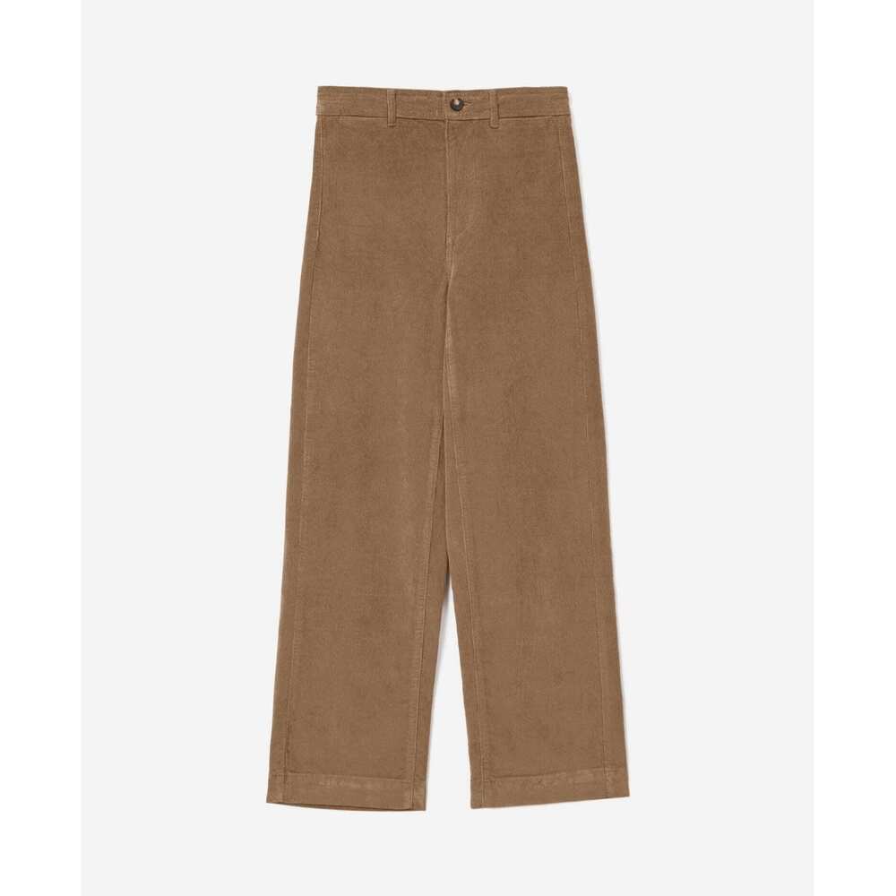 Everlane Women's Corduroy Wide-Leg Pant in Light Brown, Size 4
